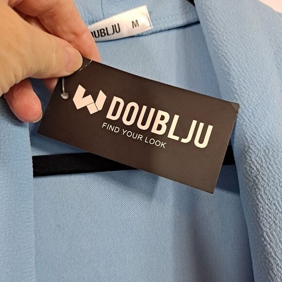 Doublju ladies waterfall front jacket NWT - Picture 6 of 10